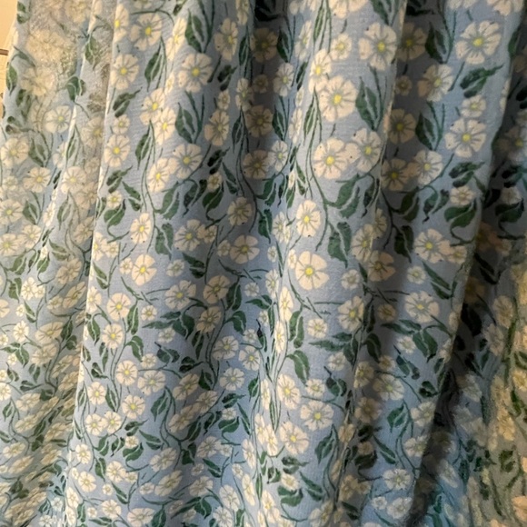 Max Studio Teal Floral Midi Dress - Picture 3 of 5